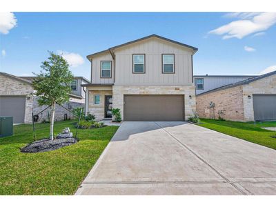 New construction Single-Family house 8453 Sweet Cherry Ln, Magnolia, TX 77354 plan The Brazos E - image