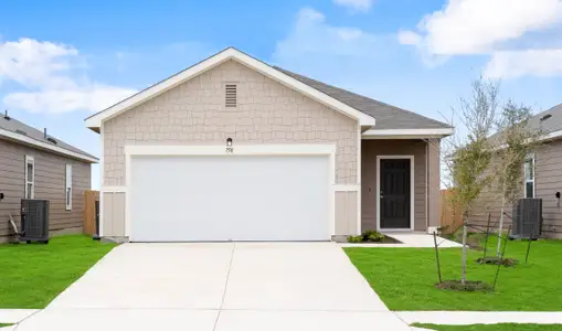 New construction Single-Family house 1126 Delta Crst, Maxwell, TX 78656 plan Odyssey - image