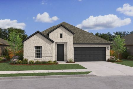 New construction Single-Family house Newark, TX 76071 plan Daffodil IV - image