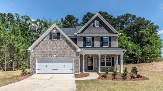 New construction Single-Family house 1112 Moss Side Way, Hoschton, GA 30548 - photo 0