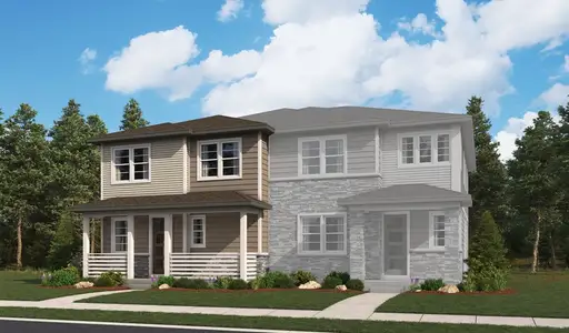 New construction Multi-Family house 17158 Bootjack Ln, Parker, CO 80134 plan Nina 3 - image