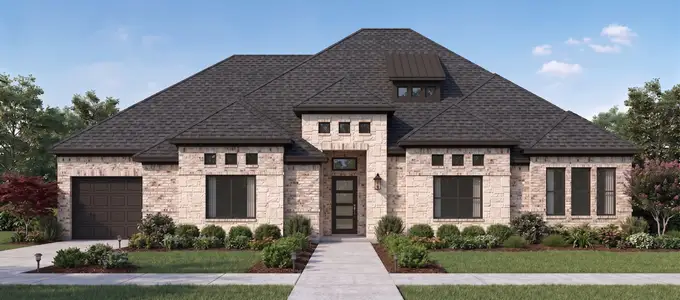 New construction Single-Family house Howe, TX 75459 plan Victoria - image