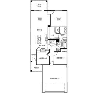 New construction Single-Family house 7316 S Gray Jay Dr, Tucson, AZ 85747 plan Turquoise - image