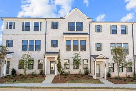 New construction Townhouse house 261 Wilder Ridge Way, Lawrenceville, GA 30044 Sullivan- photo 0