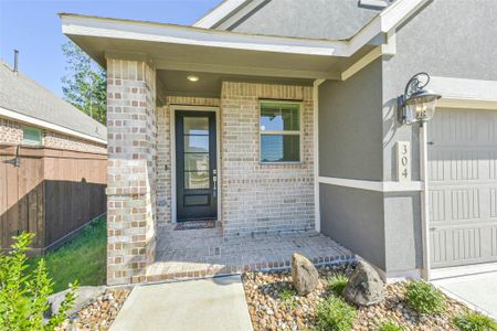 New construction Single-Family house 304 Dam Drop Dr, New Caney, TX 77357 Cupertino- photo 0