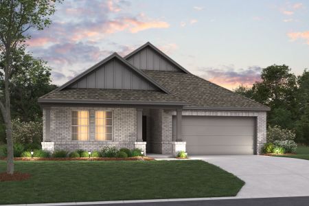 New construction Single-Family house 1001 Windsong Dr, Crowley, TX 76036 plan Herrera - image
