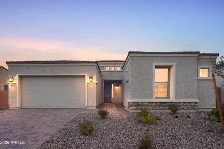 New construction Single-Family house 4064 E Desert Lilly Ln, San Tan Valley, AZ 85140 plan Bedford - image