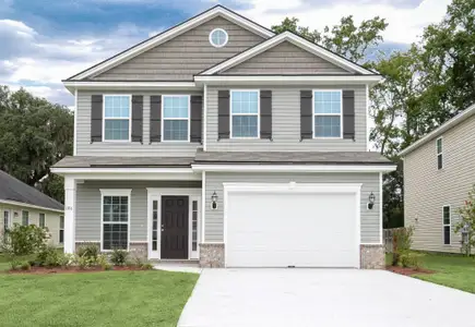New construction Single-Family house 208 Haisley Run, Guyton, GA 31312 plan Hatteras - image