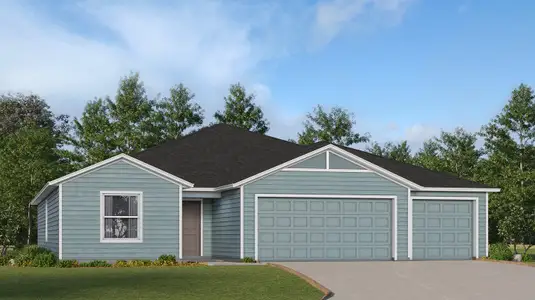 New construction Single-Family house 16861 Nw 144Th St, Alachua, FL 32615 plan Bravo - image