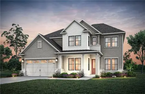 New construction Single-Family house 4620 Wayt Farm Overlook, Cumming, GA 30040 plan Silverwood - image