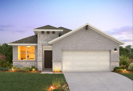 New construction Single-Family house 109 Rita Blanca Bnd, Cedar Creek, TX 78602 Brodie Homeplan- photo 0 0