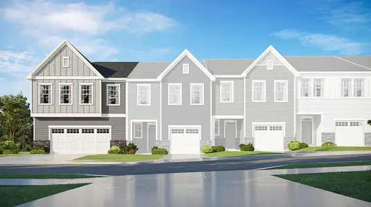 New construction Multi-Family house 220 Deercroft Dr, Apex, NC 27539 plan Avalon III - image