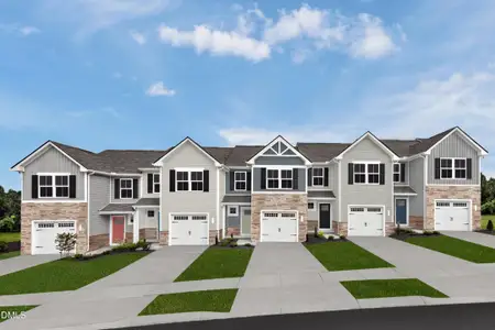 New construction Townhouse house 1166 Robins Nest Dr, Youngsville, NC 27596 - image