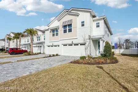 New construction Townhouse house 3493 Marsh Reserve Blvd, Jacksonville, FL 32224 - image