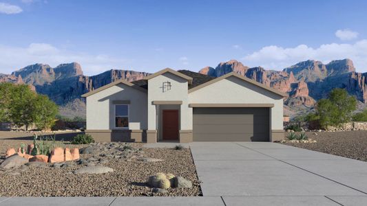 New construction Single-Family house 5686 E Azara Dr, San Tan Valley, AZ 85140 plan Cali - image