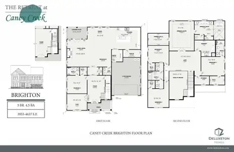 New construction Single-Family house 725 Caney Fork Rd, Alpharetta, GA 30005 plan Brighton - image