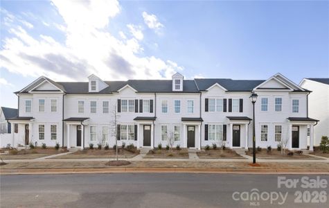 New construction Townhouse house 7013 Antigo Dr, Unit 02, Huntersville, NC 28078 plan The Parkdale - image