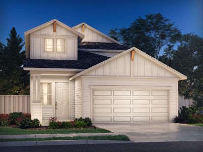 New construction Single-Family house 131 Greenway Ln, Georgetown, TX 78628 The Olympic (380)- photo 0