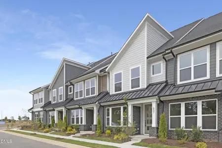 New construction Townhouse house 805 Fireship Rd, Fuquay Varina, NC 27526 plan Pomona Interior unit - image