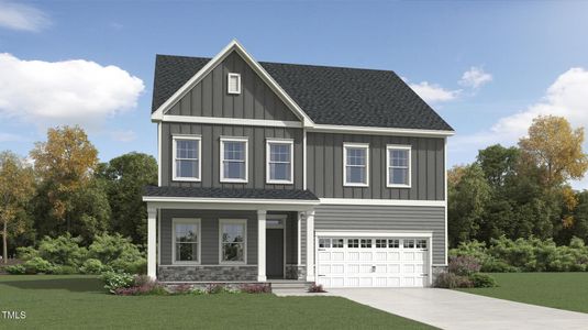 New construction Single-Family house 820 Cassa Clubhouse Wy, Knightdale, NC 27545 - image