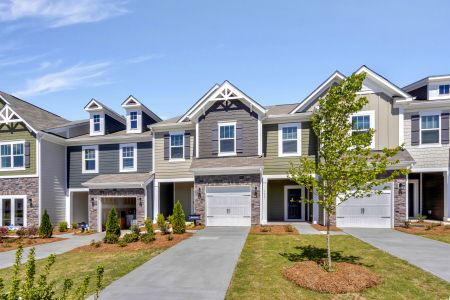 New construction Townhouse house 3665 Secrest Lndg, Monroe, NC 28110 Manchester- photo 1 1