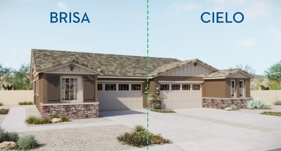 Craftsman Elevation – Duplex | Mira Vista at Victory in Buckeye, AZ by Landsea Homes