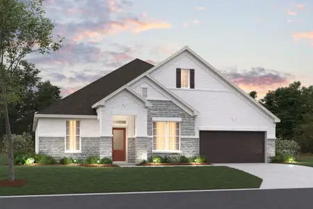 New construction Single-Family house 749 Ivory Creek Ct, Willis, TX 77378 plan Angelina - Premier Collection - image