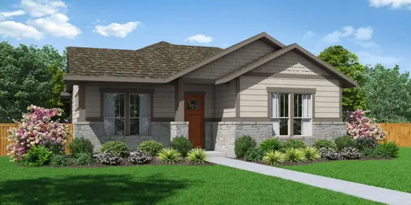 New construction Single-Family house 7505 Boyd Haven Dr, Austin, TX 78744 plan The Colonnade - image
