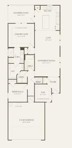 Del Webb Homes, Compass floor plan