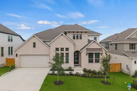 New construction Single-Family house 1325 White Daisy Ln, Georgetown, TX 78628 plan Zavalla - image