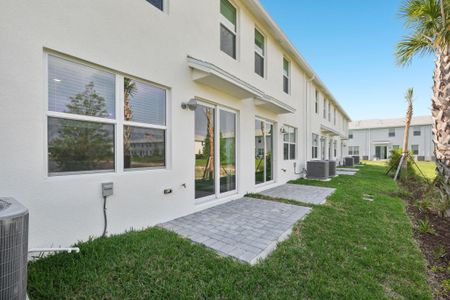 New construction Townhouse house 487 Salisbury Cir, Fort Pierce, FL 34982 plan Pompano - image