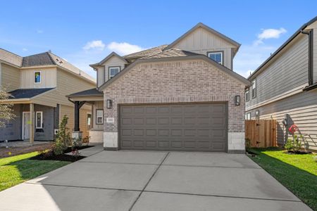 New construction Single-Family house 19011 Baldcypress Basin Ln, Houston, TX 77084 plan Plan 145 - image