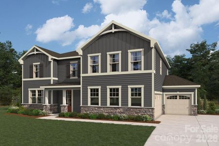 New construction Single-Family house 2549 Mabel Ln, Monroe, NC 28110 plan Henderson - image