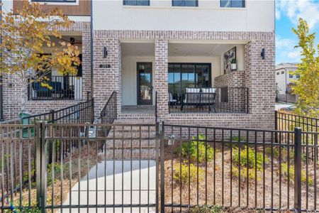 New construction Townhouse house 201 Downing Dr, Unit 76, Alpharetta, GA 30022 plan The Benton I - image