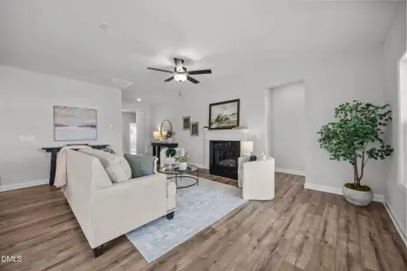 New construction Single-Family house 199 Pretty Run Branch Ln, Wendell, NC 27591 plan Dogwood - image 9