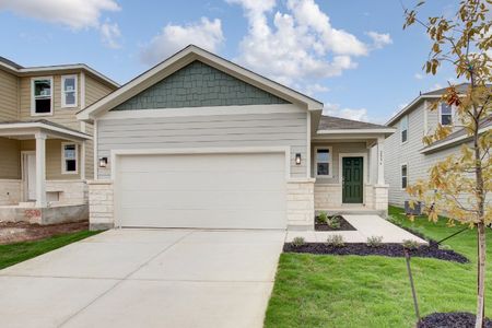 New construction Single-Family house 2503 Rambo Dr, San Antonio, TX 78224 plan Easton - 1388 - image