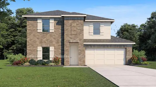 New construction Single-Family house 15522 Riverside Dr, Baytown, TX 77523 plan 2733 - image