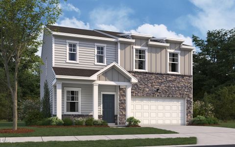 New construction Single-Family house 115 Valvanos Wy, Wilson's Mills, NC 27520 plan Spectra - image