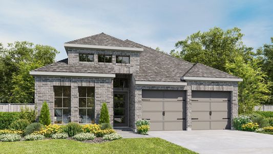 New construction Single-Family house 30951 Radke Estates Dr, Fulshear, TX 77441 plan 2049W - image