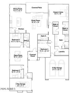 New construction Single-Family house 25522 N 174Th Ave, Surprise, AZ 85387 plan Aurora Plan 5580 - image