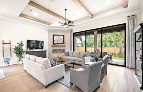 New construction Single-Family house 334 Calmato Woods Wy, Willis, TX 77318 plan 2855 - image 19