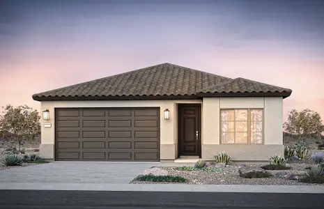 New construction Single-Family house 25617 W Getty Dr, Buckeye, AZ 85326 plan Hummingbird - image