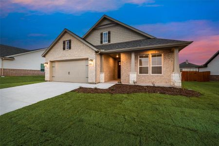 New construction Single-Family house 1404 Cedar Trl, Azle, TX 76020 Cascade II- photo 4 4