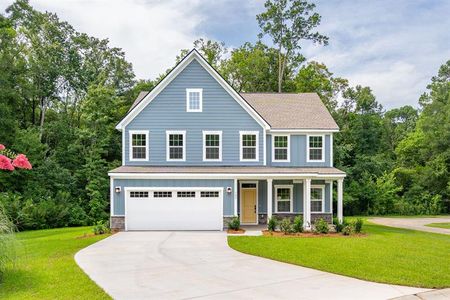 New construction Single-Family house 3101 Edgehill Dr, Navassa, NC 28451 plan Greenwood - image