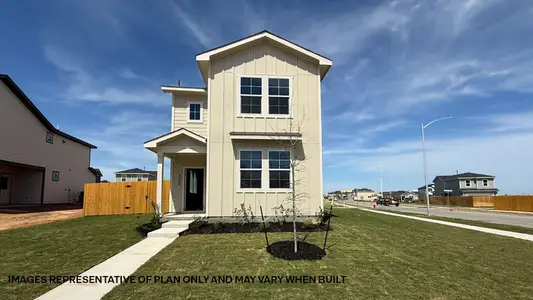New construction Single-Family house 361 San Juan Trl, Bastrop, TX 78602 plan The Lyndon - image