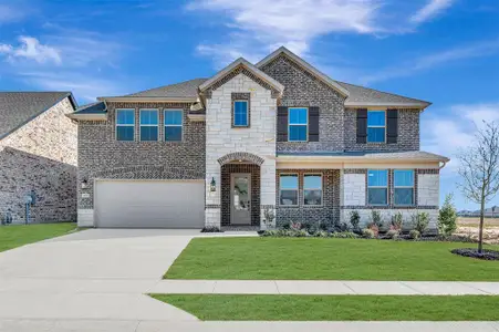 New construction Single-Family house 1014 Butterfly Ln, Justin, TX 76247 plan Versailles ESP - image