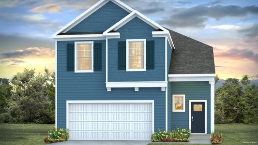 New construction Single-Family house 410 Oak Knoll Dr, Jacksonville, NC 28546 plan Wren - image