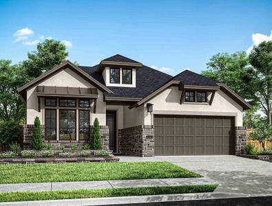 New construction Single-Family house 27923 Spring Falls Ct, Spring, TX 77386 Starling- photo 0