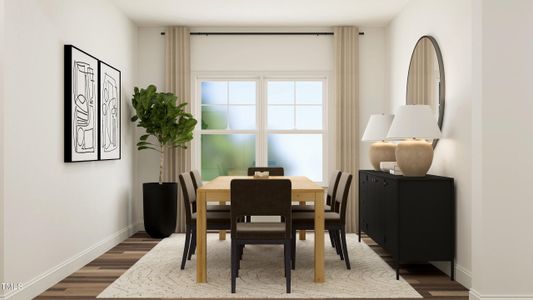 New construction Single-Family house 3101 Sandy Bluff Rd, Raleigh, NC 27616 plan Tryon III - image 16