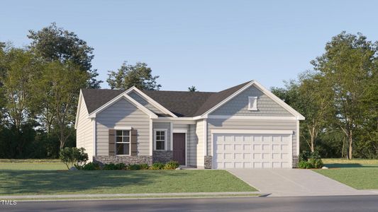 New construction Single-Family house 40 Regal Gardens Ct, Angier, NC 27501 McHenry II- photo 0